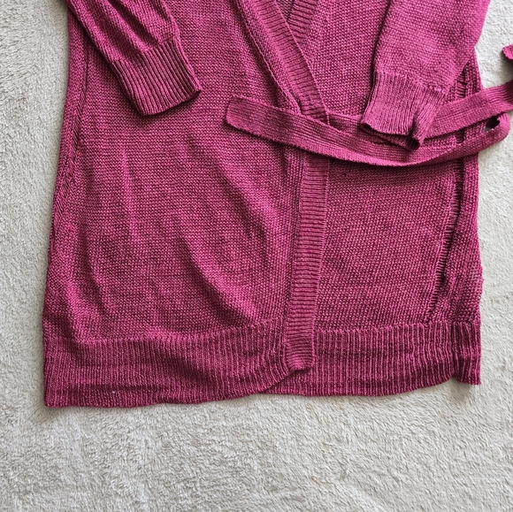Theory lightweight wrap cardigan size medium - Picture 8 of 12
